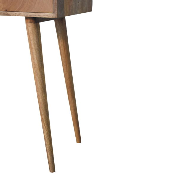 Mintamo Oak-Effect Dressing Table – Elegant Vanity with Storage - Image 8