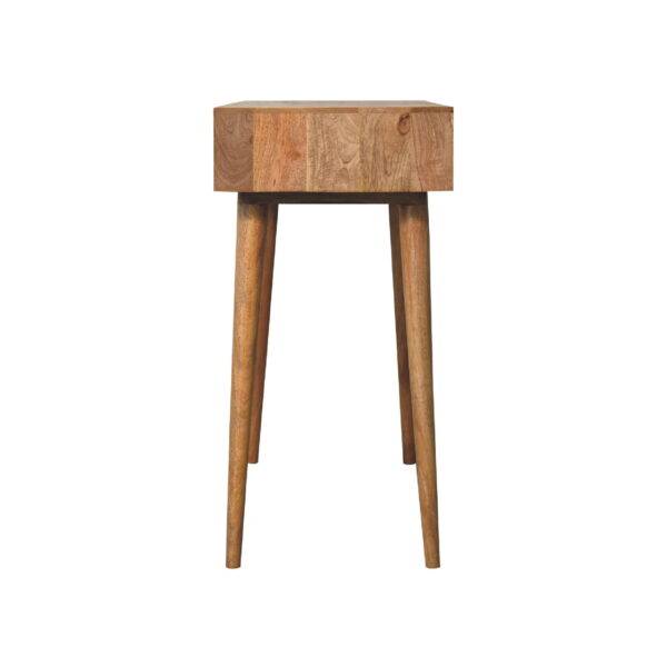 Mintamo Oak-Effect Dressing Table – Elegant Vanity with Storage - Image 9
