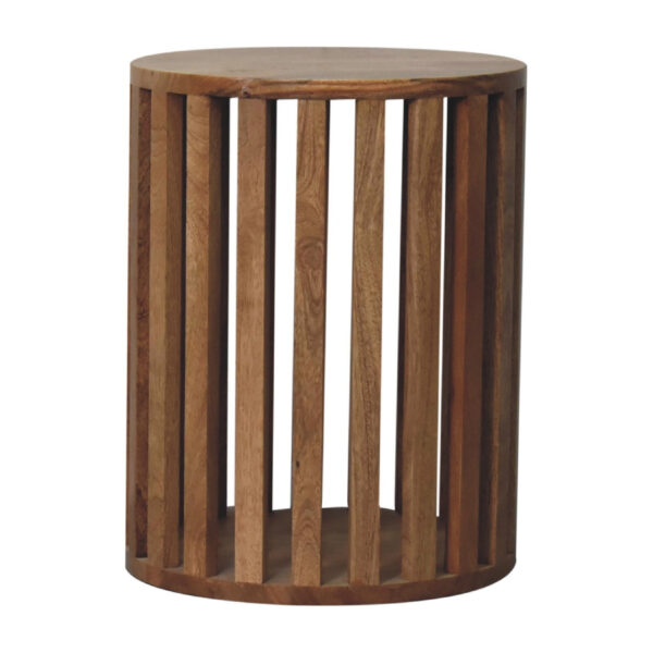 Mintamo Modern End Table – Compact Side Table for Living Room or Bedroom
