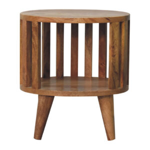 Mintamo Single Shelf Bedside Table – Minimal Modern Nightstand