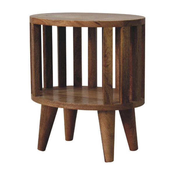 Mintamo Single Shelf Bedside Table – Minimal Modern Nightstand - Image 2