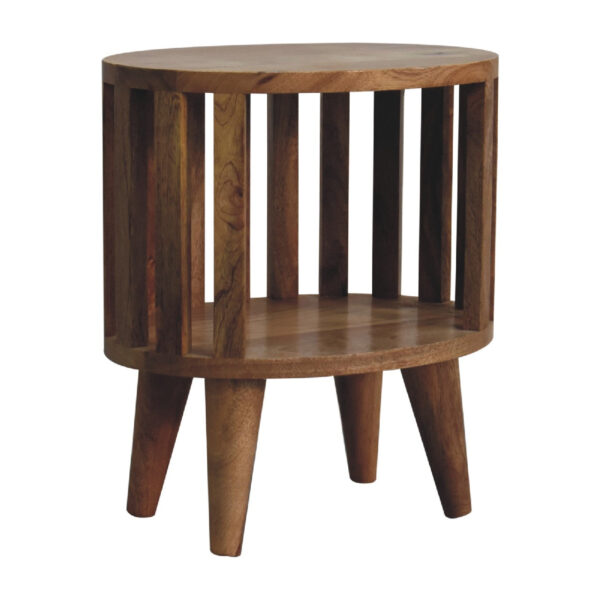 Mintamo Single Shelf Bedside Table – Minimal Modern Nightstand - Image 3