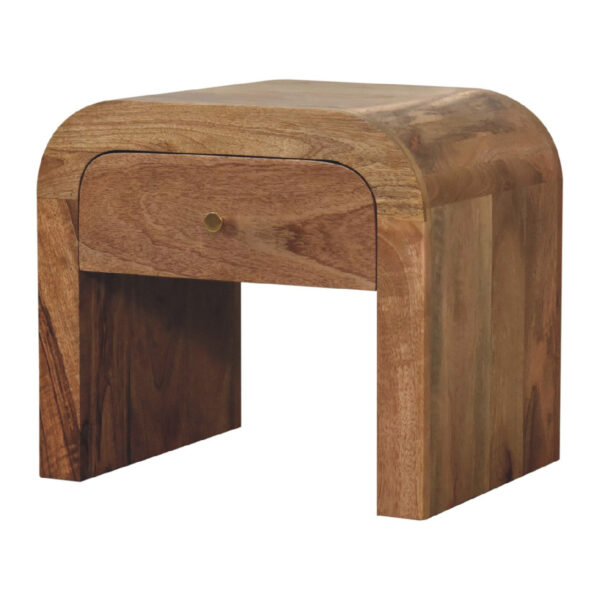 Mintamo Darcy Bedside Table – Modern Compact Nightstand - Image 2
